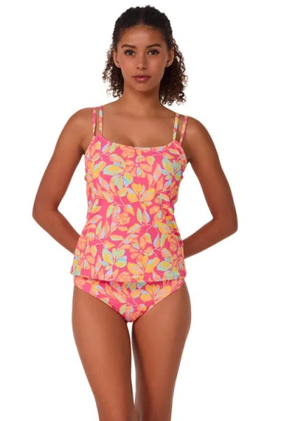 Sunsets Taylor Tankini Swimsuit Top In Multi