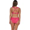 Sunsets Unforgettable Bikini Swim Bottoms In Blushing Palms Sandbar Rib