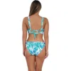 Sunsets Unforgettable Bikini Swim Bottoms In Sea Breeze Sandbar Rib