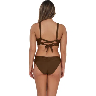 Sunsets Unforgettable Bikini Swim Bottoms In Tiki Brown