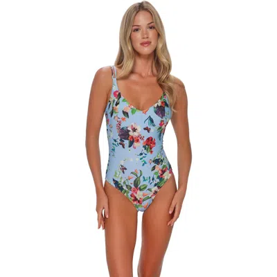 Sunsets Veronica One Piece Swimsuit In Blue
