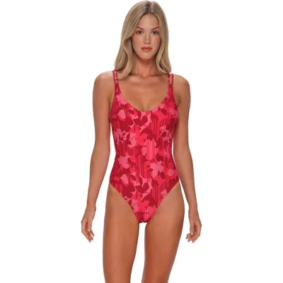 Sunsets Veronica One Piece Swimsuit In Red