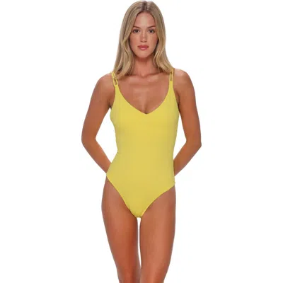Sunsets Veronica One Piece Swimsuit In Yellow