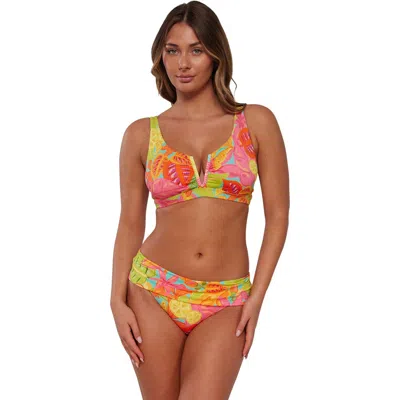 Sunsets Vienna V-wire Bikini Swimsuit Top In Sand