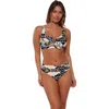 Sunsets Vienna V-wire Bikini Swimsuit Top In Multi
