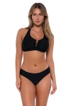 Sunsets Vienna V-wire Bikini Swimsuit Top In Black