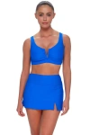 Sunsets Vienna V-wire Bikini Swimsuit Top In Blue