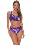 Sunsets Vienna V-wire Bikini Swimsuit Top In Purple