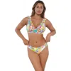 Sunsets Willa Wireless Bikini Swimsuit Top In White