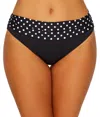 Sunsets Printed Unforgettable Bikini Bottom In Black