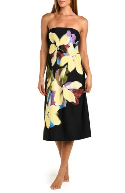 Sunshine 79 Afterglow Midi Cover-up Dress In Multi