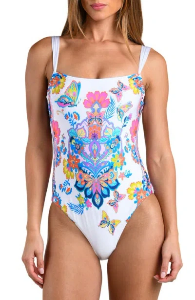 Sunshine 79 Butterfly High Over One-piece Swimsuit In Nude
