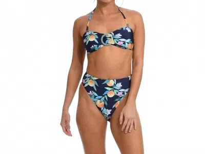 Sunshine 79 Floral Bikini Set In Blue Multi