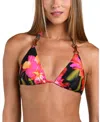 Sunshine 79 Floressence Triangle Bikini Top In Multi