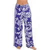Sunshine 79 Flower Beach Cover-up Pants In Blue