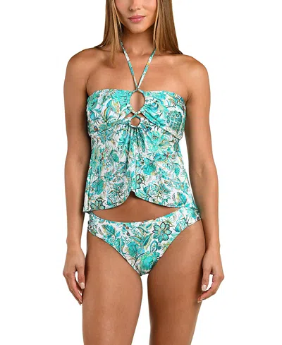Sunshine 79 Free Spirit Bandeau Tankini Top In Multi