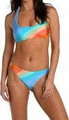 Sunshine 79 Mod Bralette Bikini Top In Multi