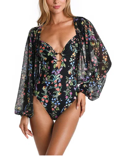 Sunshine 79 Mesh Cardigan In Multi