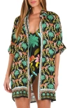 Sunshine 79 Mirage Resort Cover-up Tunic In Green
