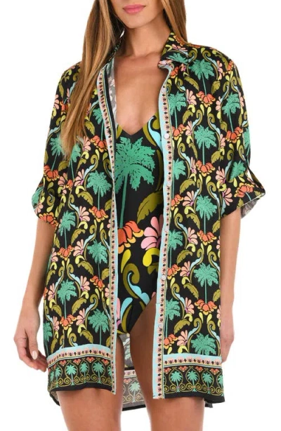 Sunshine 79 Mirage Resort Cover-up Tunic In Green