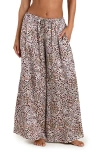 Sunshine 79 Paradise Heat Beach Cover-up Pants In Neutral