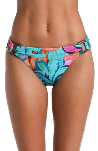 Sunshine 79 Polynesia Shirred Bikini Bottoms In Multi