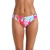 Sunshine 79 Shirred Hipster Bikini Bottoms In Pink