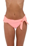 Sunshine 79 Solid Sasha Hipster Bikini Bottoms In Pink