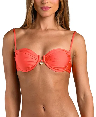 SUNSHINE 79 SOLID UNDERWIRE BRA TOP