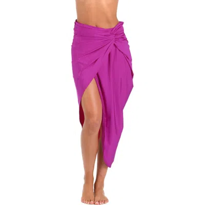 SUNSHINE 79 SUNSHINE 79 SOLIDS CONVERTIBLE FAUX WRAP