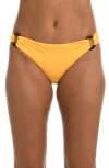 Sunshine 79 Solids Shirred O-ring Bikini Bottoms