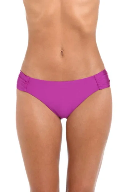 SUNSHINE 79 SUNSHINE 79 SOLIDS SHIRRED SIDE BIKINI BOTTOMS
