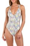 Sunshine 79 Soul V-plunge One-piece Swimsuit