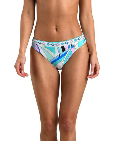 Sunshine 79 Studio Swirl Hipster Bikini Bottoms In Multi