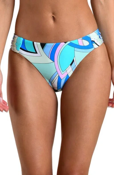 Sunshine 79 Studio Swirl Swim Bottoms In Blue