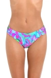 Sunshine 79 Swirltopia Shirred-side Hipster Bikini Bottoms