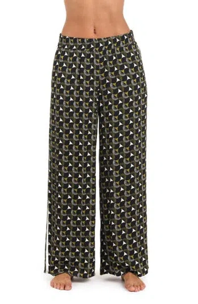 Sunshine 79 Trip Around Beach Cover-up Pants In Black