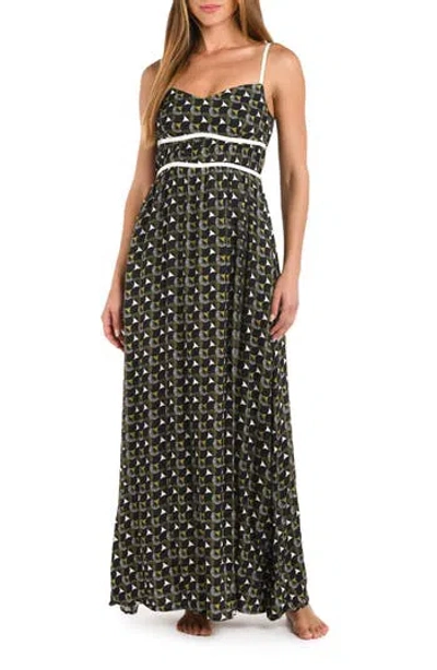 Sunshine 79 Trip Around Maxi Dress In Black