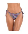Sunshine 79 Women's Bottoms Swim Disco Dream String Tie Side In Multi