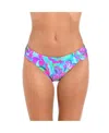 Sunshine 79 Swirltopia Shirred-side Hipster Bikini Bottoms In Multi
