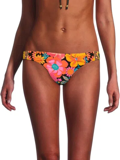 Sunshine 79 Women's Floral French Cut Bikini Bottom In Sunshine