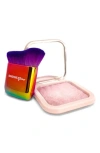 Sunshine & Glitter Kids' Highlighter Shimmer Compact In Pink