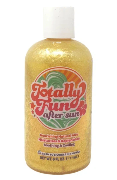 Sunshine & Glitter Kids' Totally Fun After Sun Glitter Aloe Gel In White