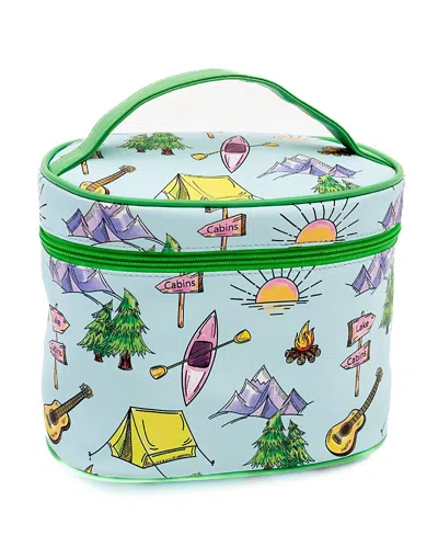 Sunshine Society Kids' Camp Club Toiletry Bag In Blue