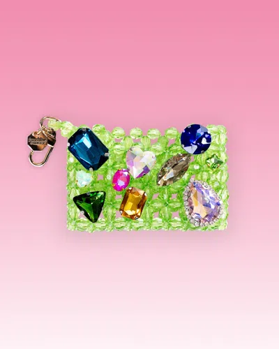 Sunshine Society Crown Jewel Cardholder, Green