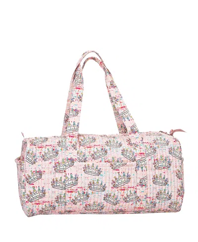 Sunshine Society Kids' Crown Jewel Weekender Duffle Bag In Multi