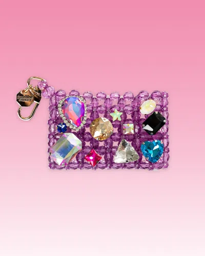 Sunshine Society Crown Jewels Cardholder, Purple