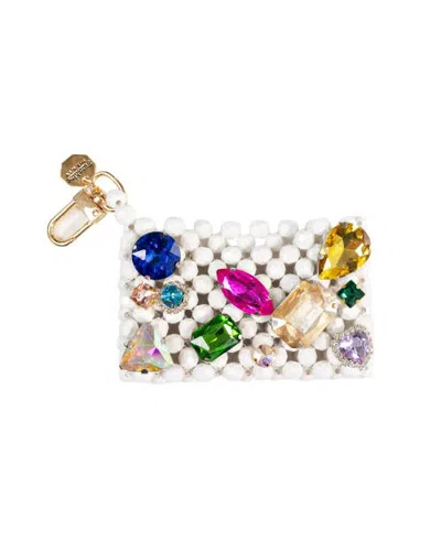 Sunshine Society Crown Jewels Cardholder In White