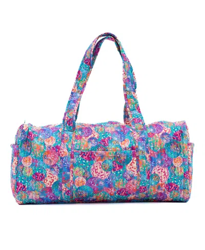 Sunshine Society Kids' Disco Queen Weekender Duffle Bag In Multi