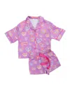 Sunshine Society Girls' Kids Silky Crazy 4 You Silky Set - Little Kid, Big Kid In Pink